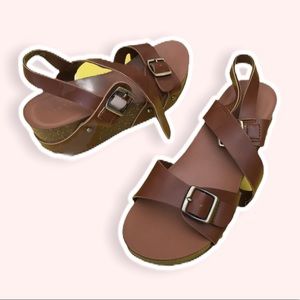 SALE ❗️BAMBOO | Brown Wedge